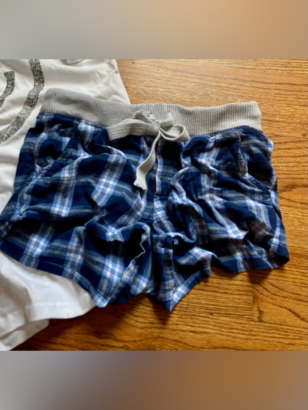 Aerie plaid pajama lounge shorts xs
